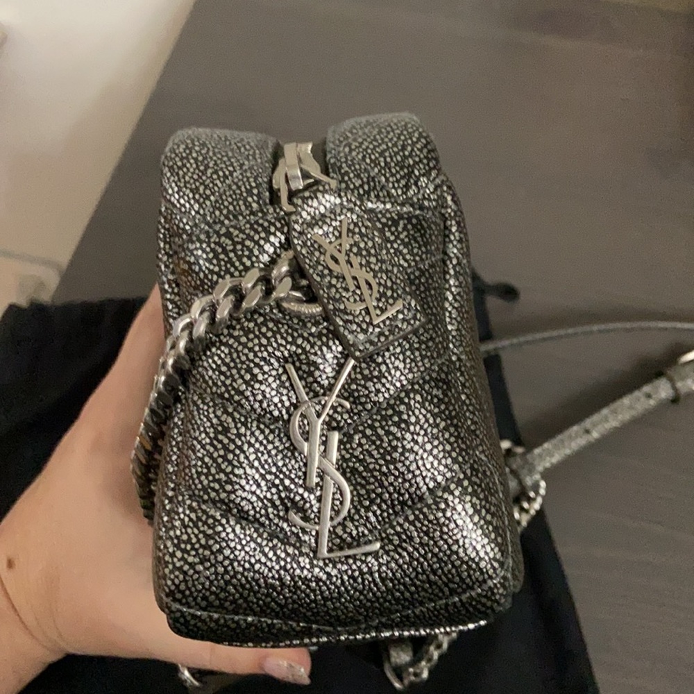 Saint Laurent Y Matelasse Bowling Bag